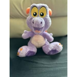 Disney Parks Figment Big Feet Plush Purple Dragon 10 1/2'' Doll